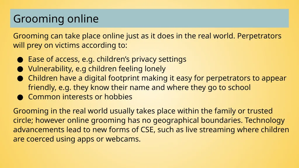 E-Safety Training Alan MacKenzie What is E-Safety? - slide 4 of 27