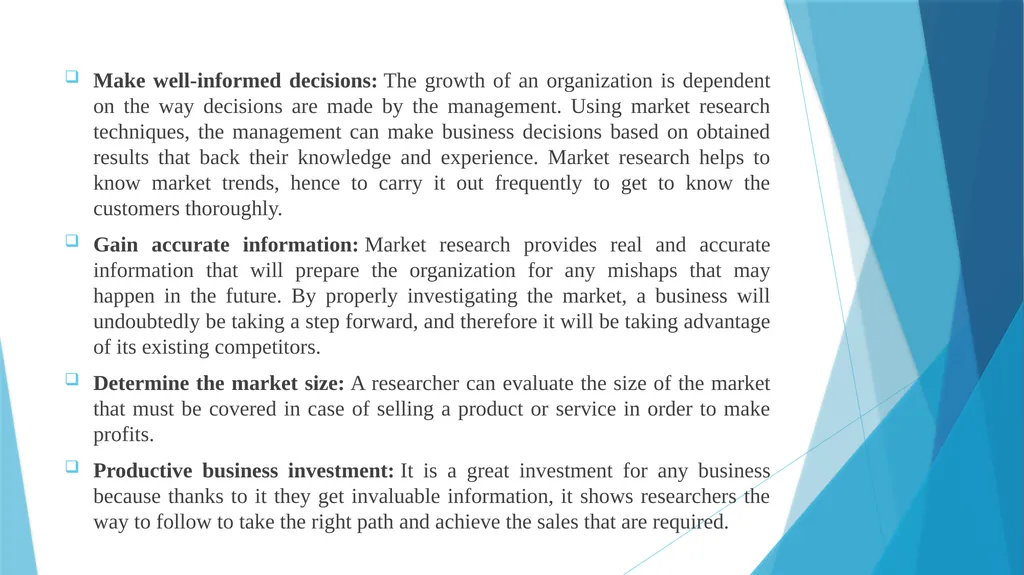 INTRODUCTION Marketing research encompasses a - slide 7 of 10