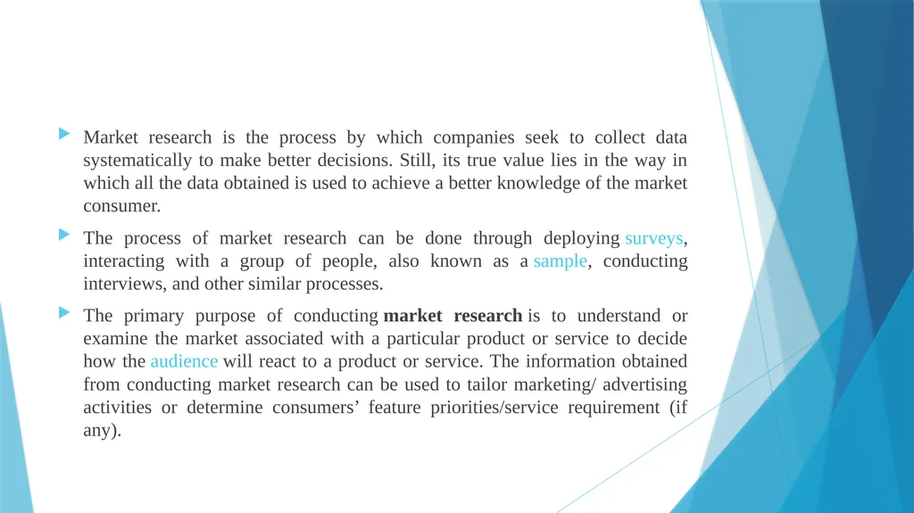 INTRODUCTION Marketing research encompasses a - slide 3 of 10