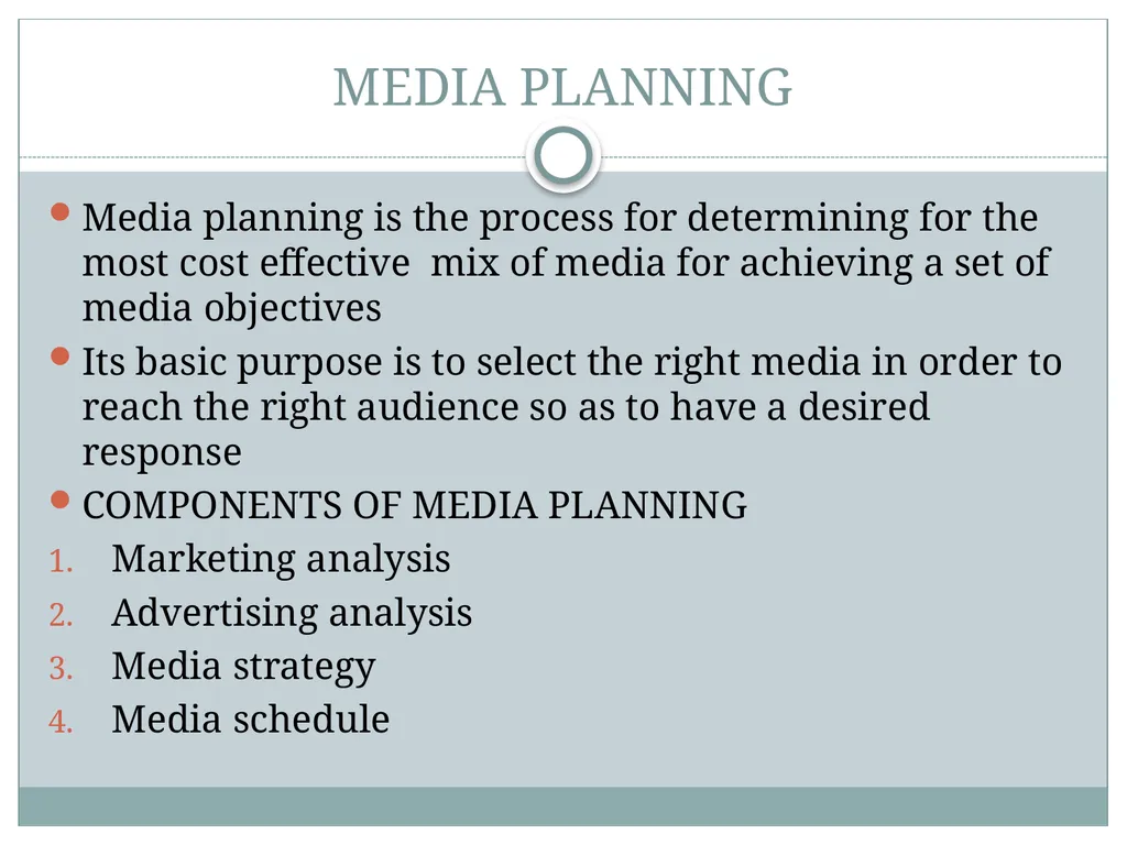 PLANNING ADVERTISING CAMPAIGNS THE CREATIVE BRIEF - slide 12 of 23