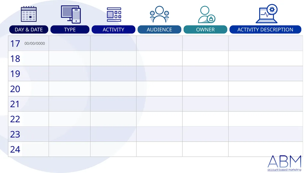 ACCOUNT-BASED MARKETING (ABM) LEAD NURTURING - slide 4 of 6