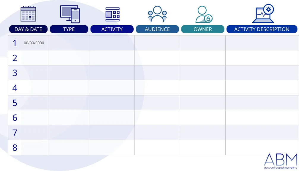 ACCOUNT-BASED MARKETING (ABM) LEAD NURTURING - slide 2 of 6