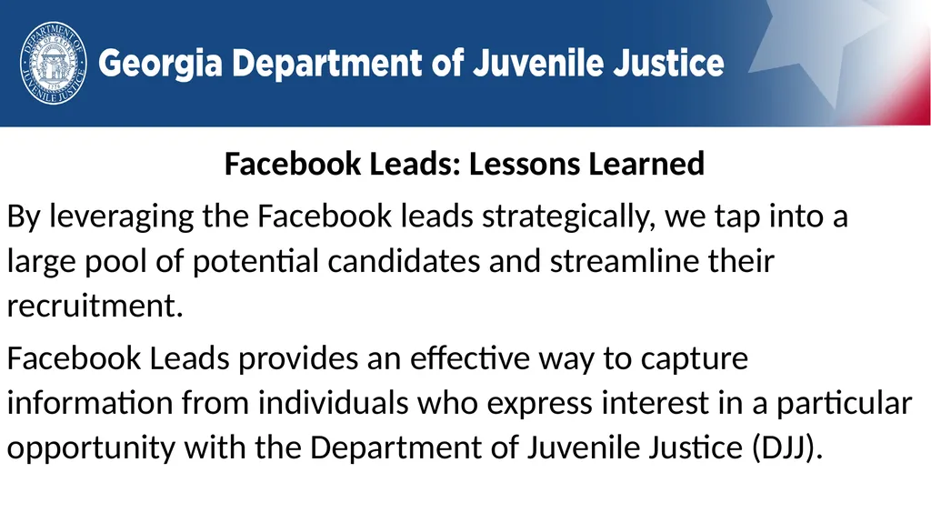 Facebook Leads Lessons Learned Successes Failures - slide 3 of 16