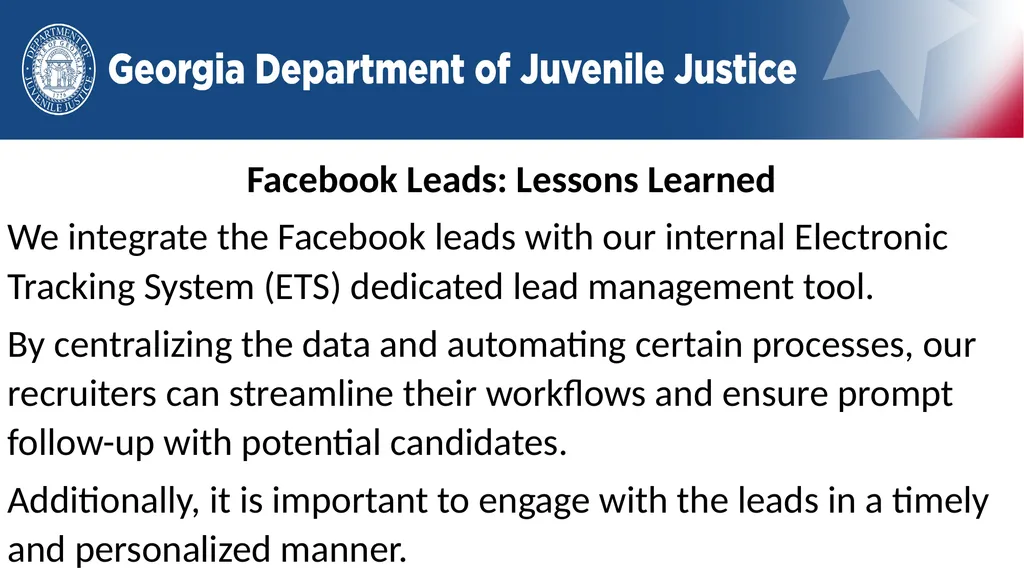 Facebook Leads Lessons Learned Successes Failures - slide 6 of 16