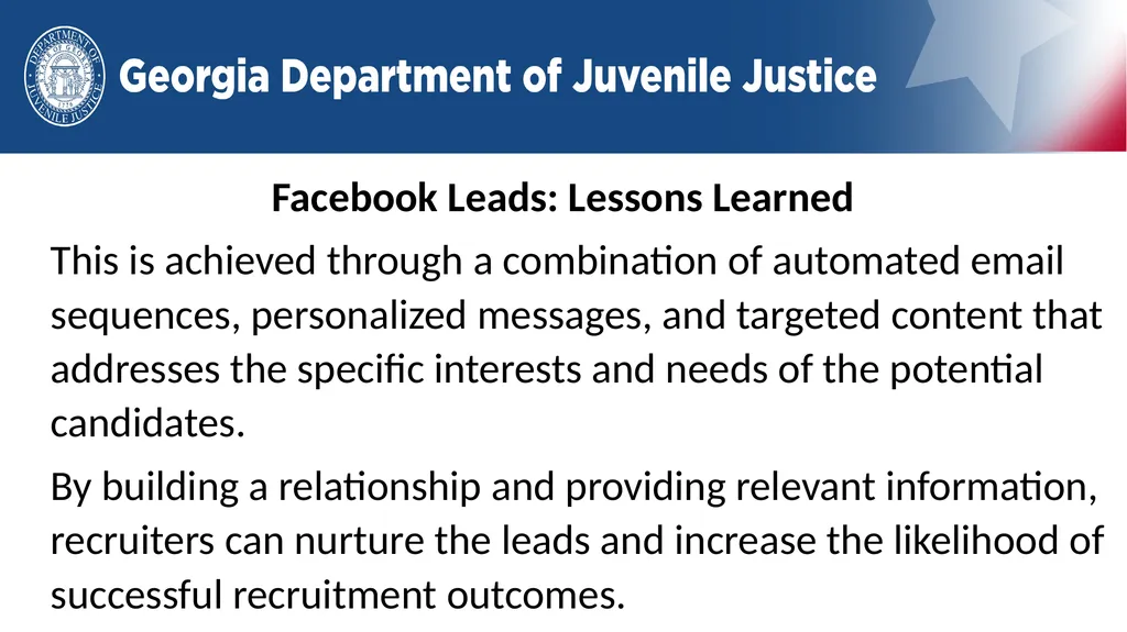 Facebook Leads Lessons Learned Successes Failures - slide 7 of 16