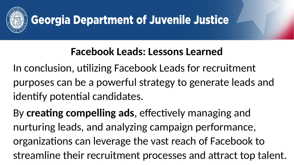 Facebook Leads Lessons Learned Successes Failures - slide 9 of 16