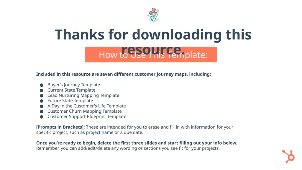 Customer Journey Map Template Featured Resource: - slide 3 of 12