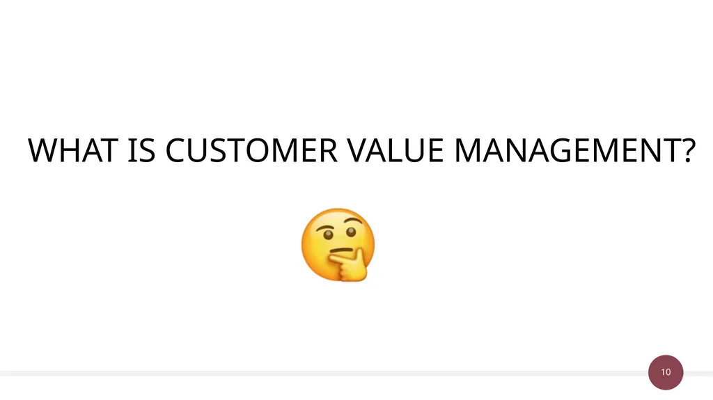 Unit 38 & 50: Customer Value Management P1 Explain - slide 10 of 28