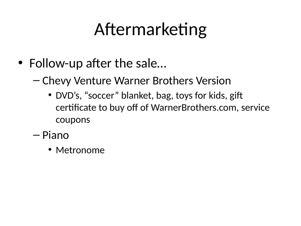 Customer Behavior and Customer Relationship - slide 37 of 41