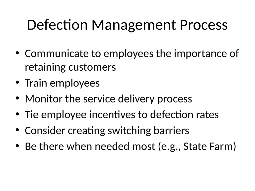 Customer Behavior and Customer Relationship - slide 30 of 41