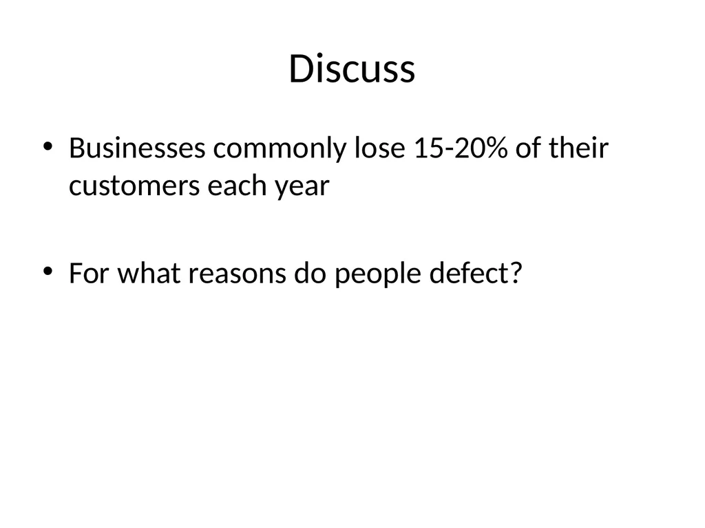 Customer Behavior and Customer Relationship - slide 22 of 41