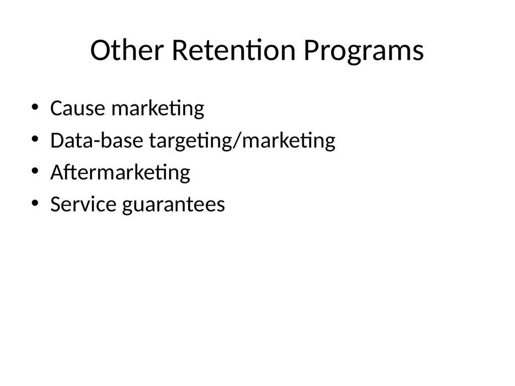 Customer Behavior and Customer Relationship - slide 33 of 41