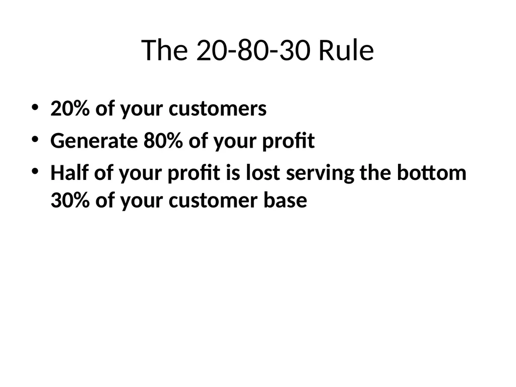 Customer Behavior and Customer Relationship - slide 26 of 41
