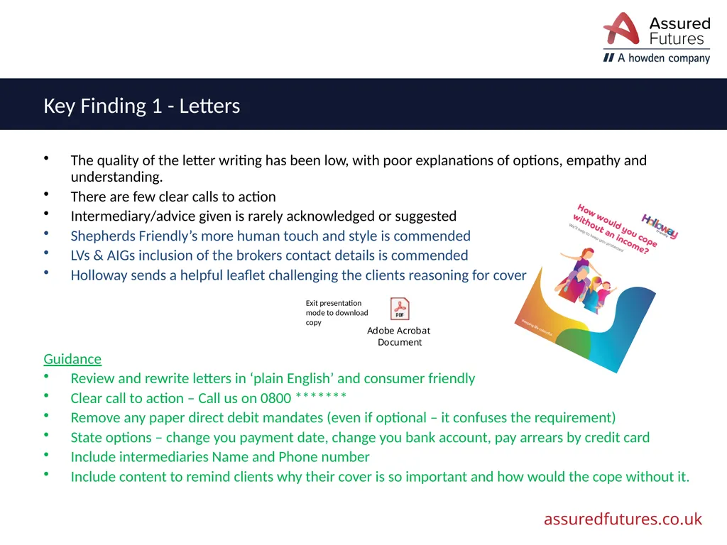 Cancellations – Best Practice Working together to - slide 7 of 17