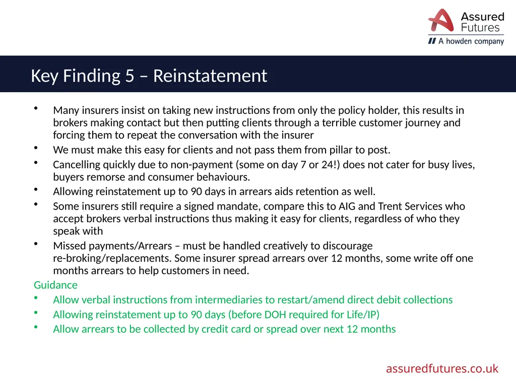 Cancellations – Best Practice Working together to - slide 11 of 17