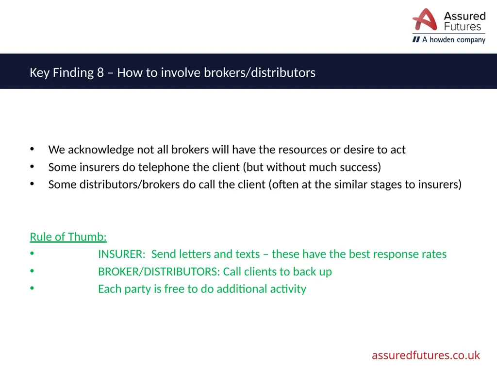 Cancellations – Best Practice Working together to - slide 14 of 17