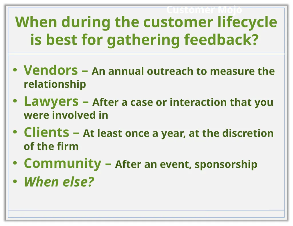 How Getting Client Feedback Leads to Revenue - slide 10 of 25