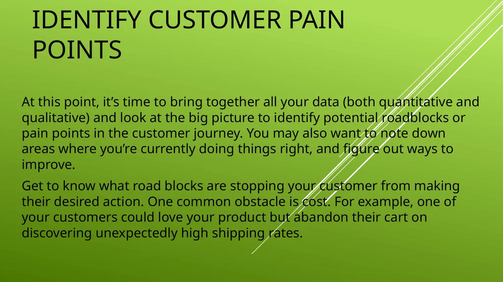 UNIT 2 MANAGING THE CUSTOMER EXPERIENCE LEARNING - slide 18 of 40