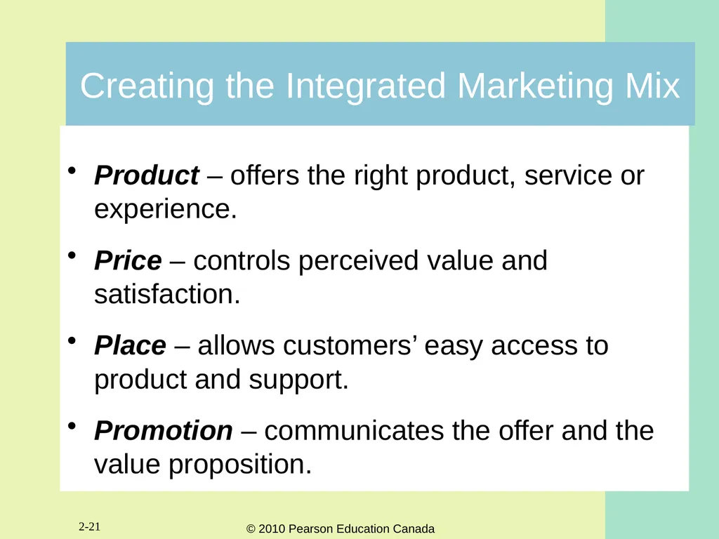 2-1 Chapter Two Marketing Strategy: Where - slide 21 of 26