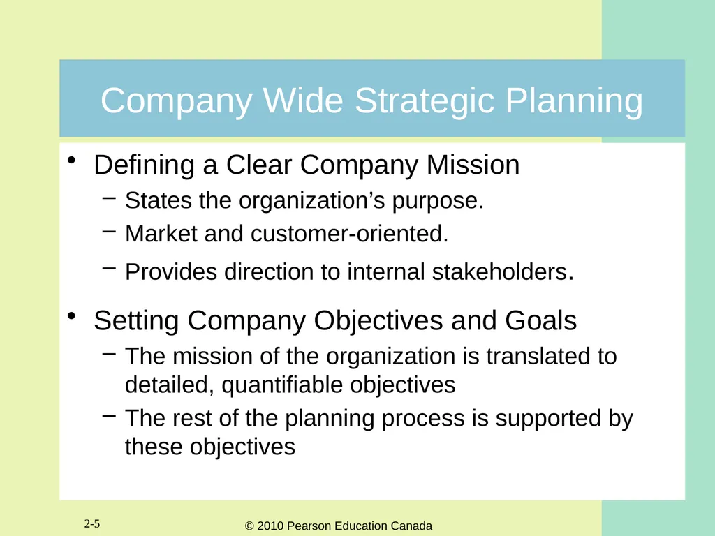 2-1 Chapter Two Marketing Strategy: Where - slide 5 of 26