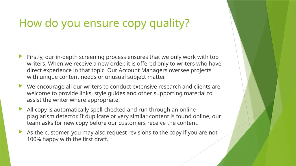 Get A Copywriter Your Go-To Source for All Things - slide 5 of 9