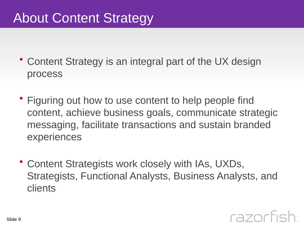 The Intersection of Library Science and User - slide 9 of 25