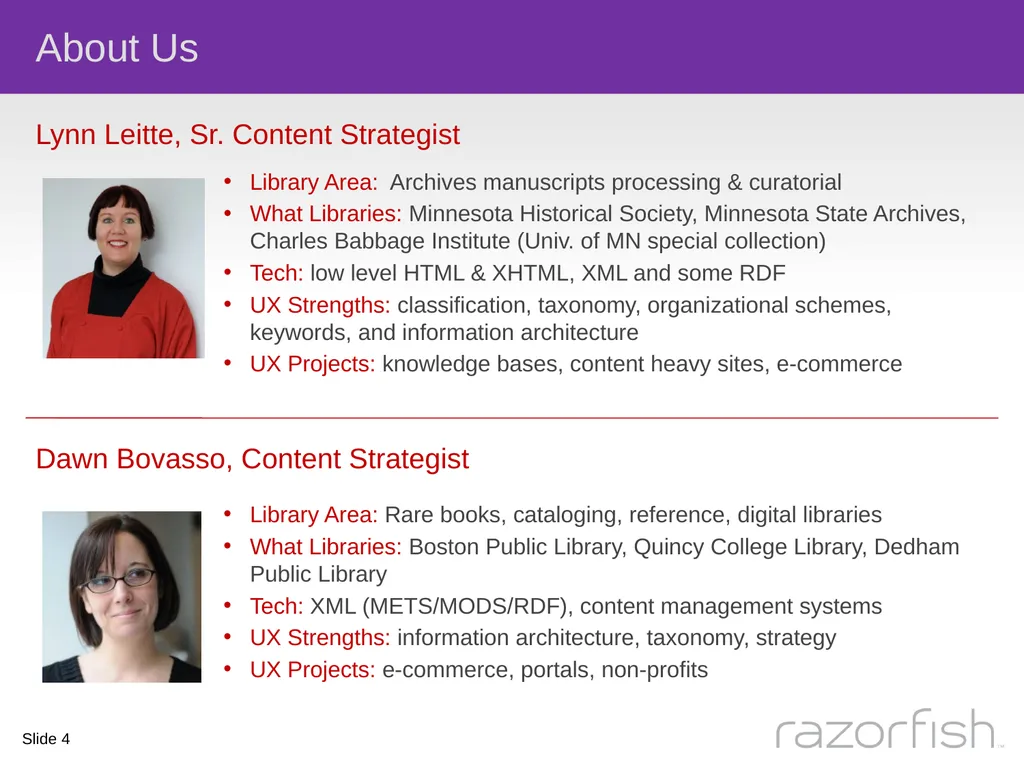 The Intersection of Library Science and User - slide 4 of 25