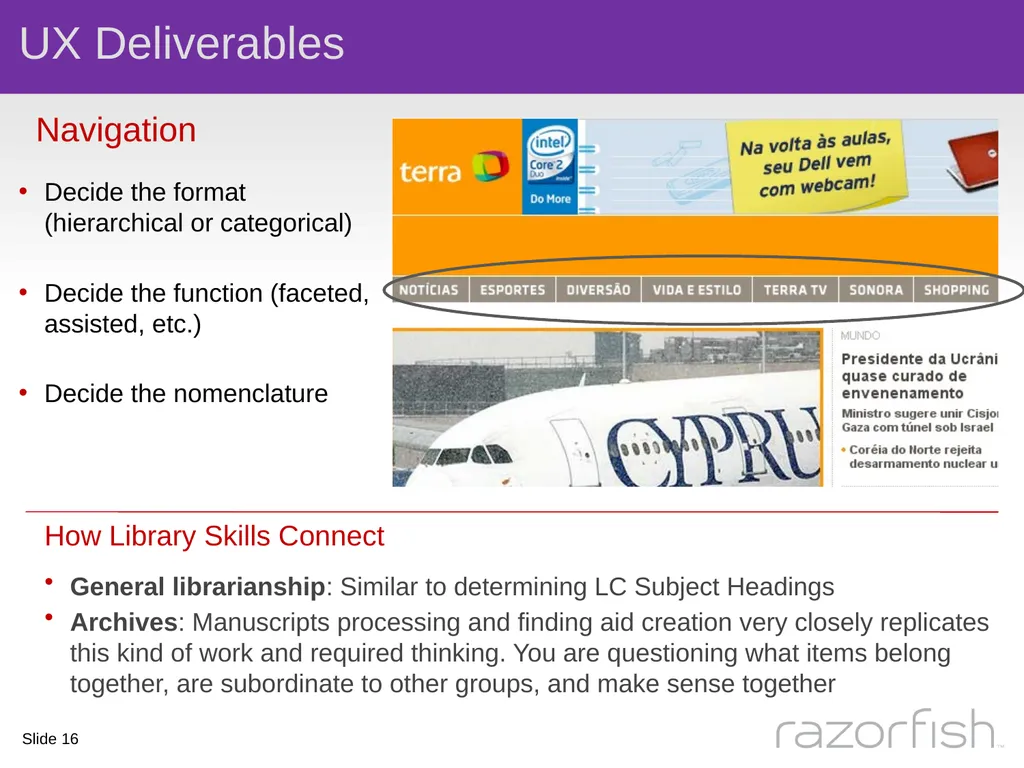 The Intersection of Library Science and User - slide 16 of 25