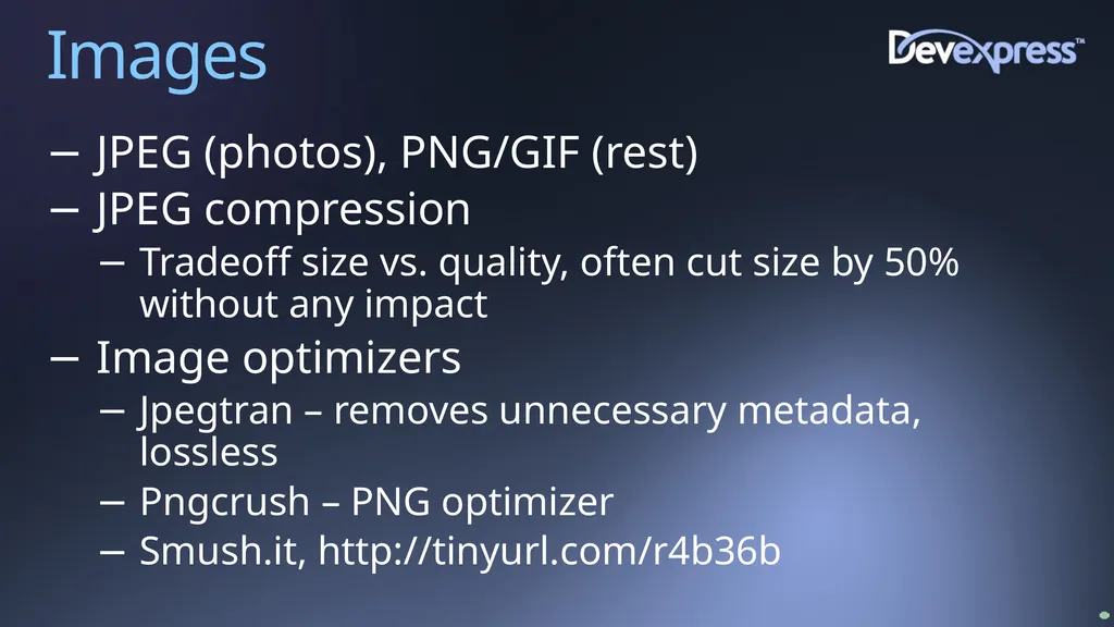Improving Web Site Performance and Scalability - slide 18 of 27