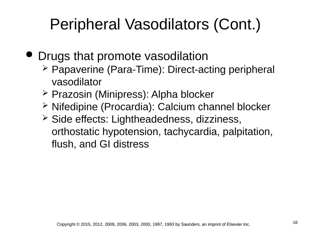 Chapter 46 Antihyperlipidemics and Peripheral - slide 16 of 24