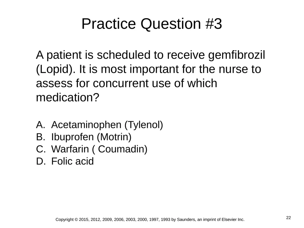 Chapter 46 Antihyperlipidemics and Peripheral - slide 22 of 24