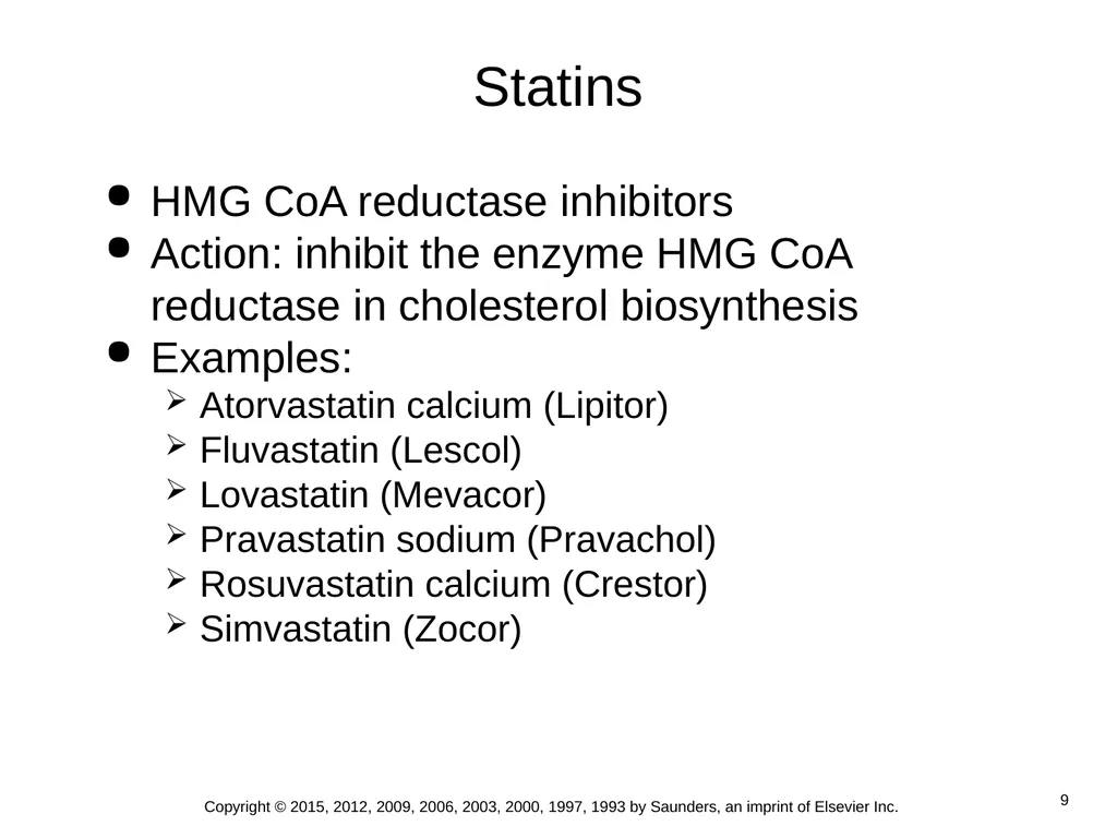 Chapter 46 Antihyperlipidemics and Peripheral - slide 9 of 24