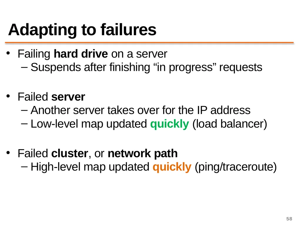 Content Distribution Networks COS 418: Distributed - slide 58 of 60