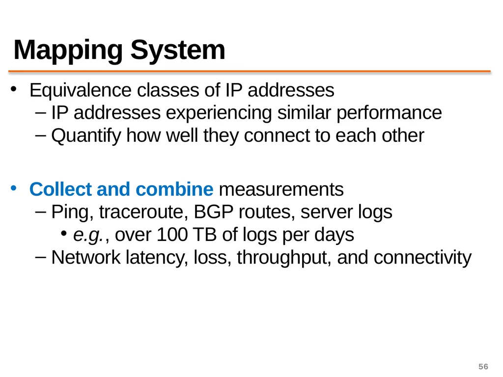 Content Distribution Networks COS 418: Distributed - slide 56 of 60
