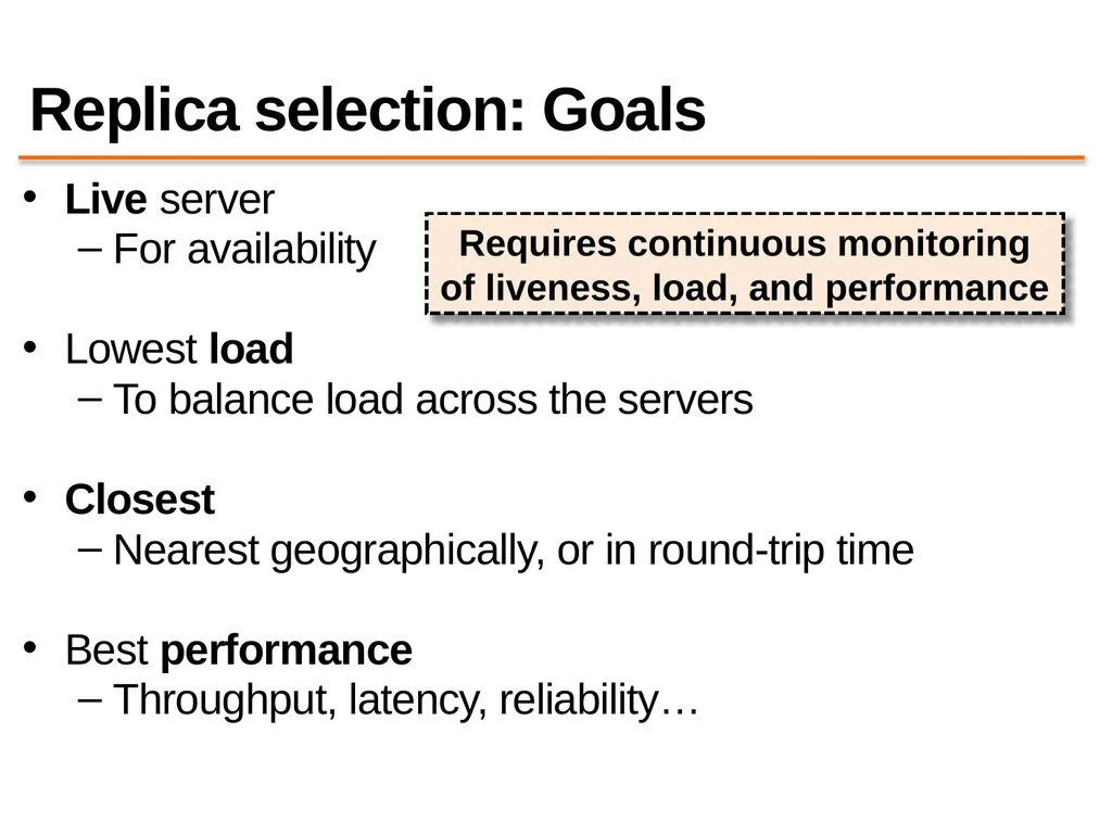 Content Distribution Networks COS 418: Distributed - slide 46 of 60