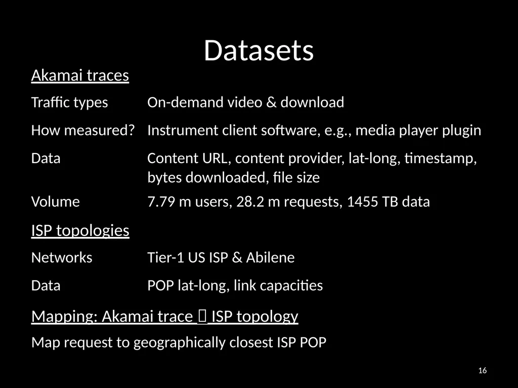 Distributing Content Simplifies ISP Traffic - slide 16 of 23