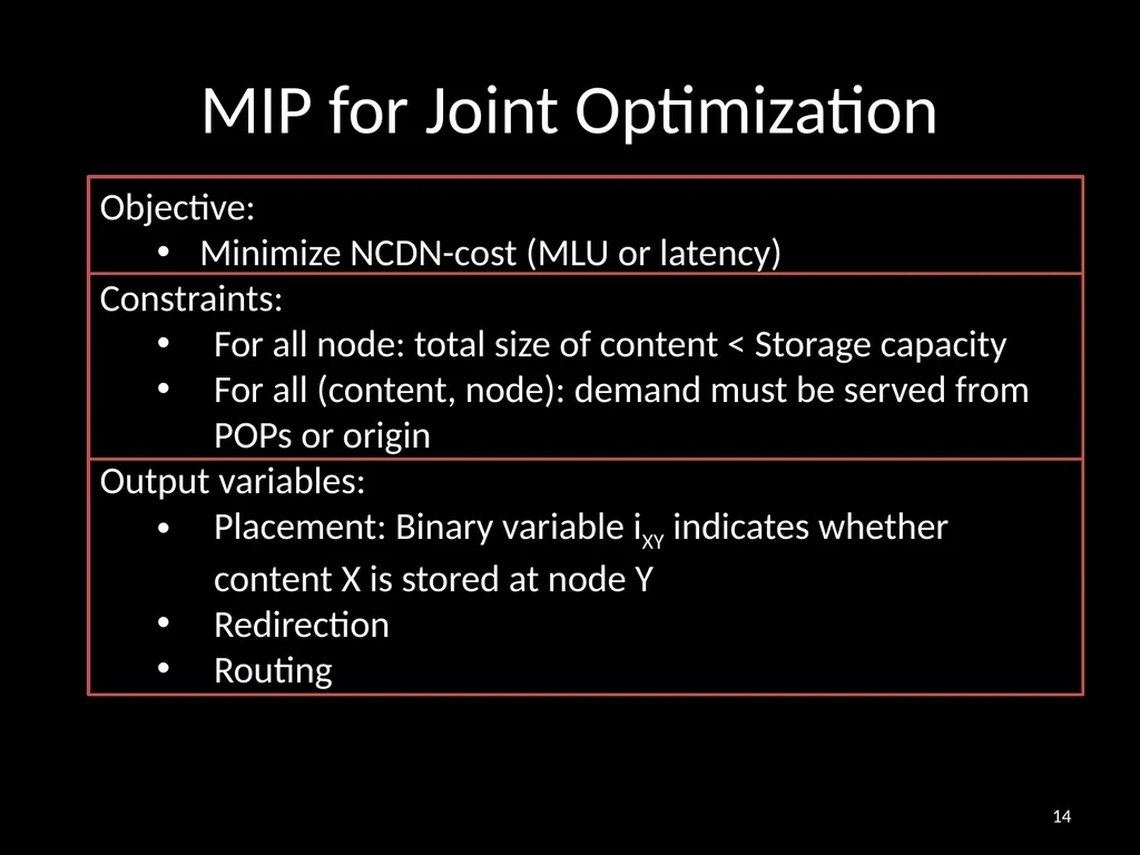 Distributing Content Simplifies ISP Traffic - slide 14 of 23