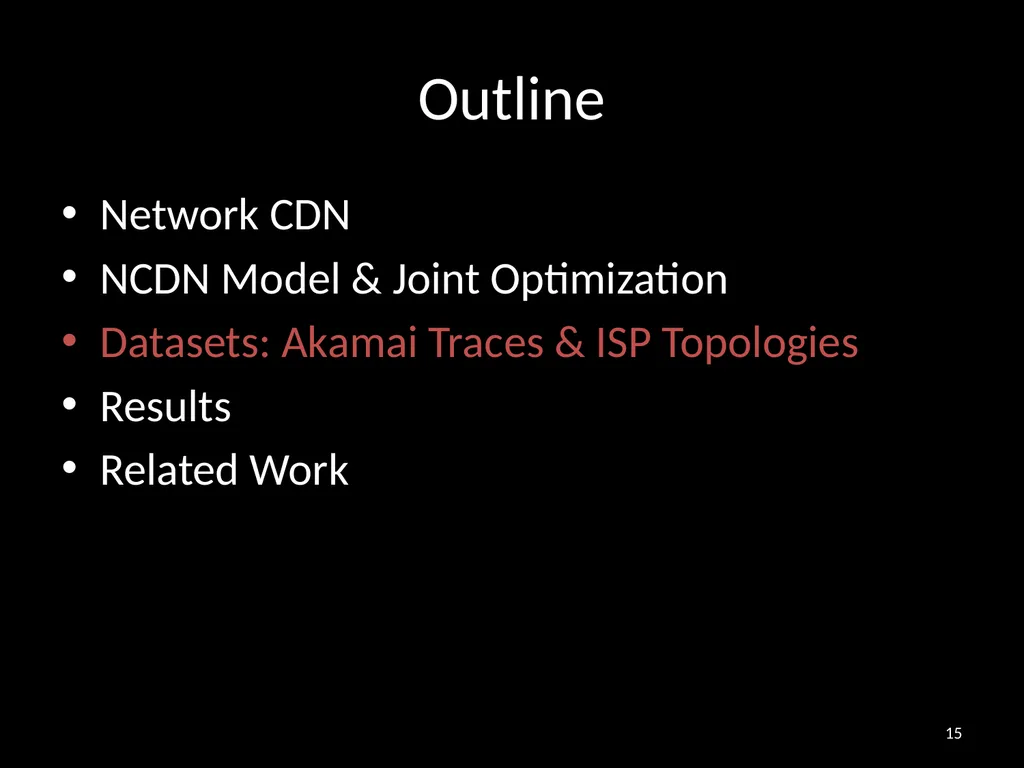Distributing Content Simplifies ISP Traffic - slide 15 of 23