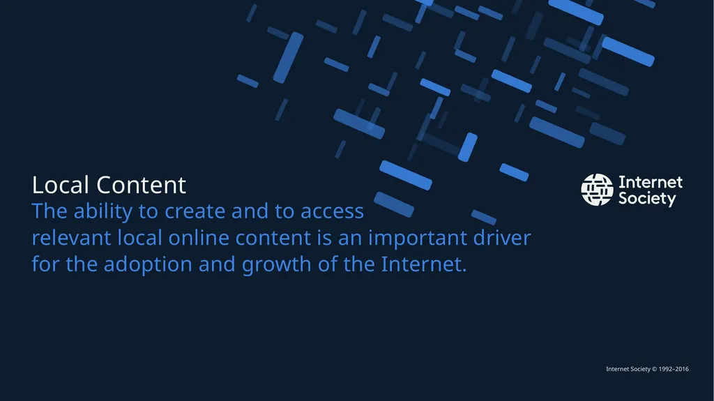 The ability to create and to access relevant local - slide 1 of 6