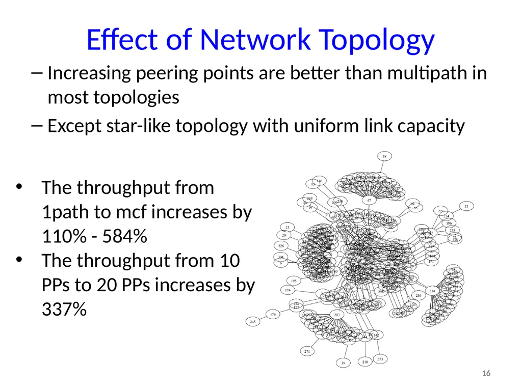 Tradeoffs in CDN Designs for Throughput Oriented - slide 16 of 27