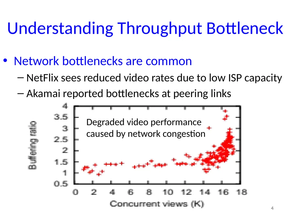 Tradeoffs in CDN Designs for Throughput Oriented - slide 4 of 27