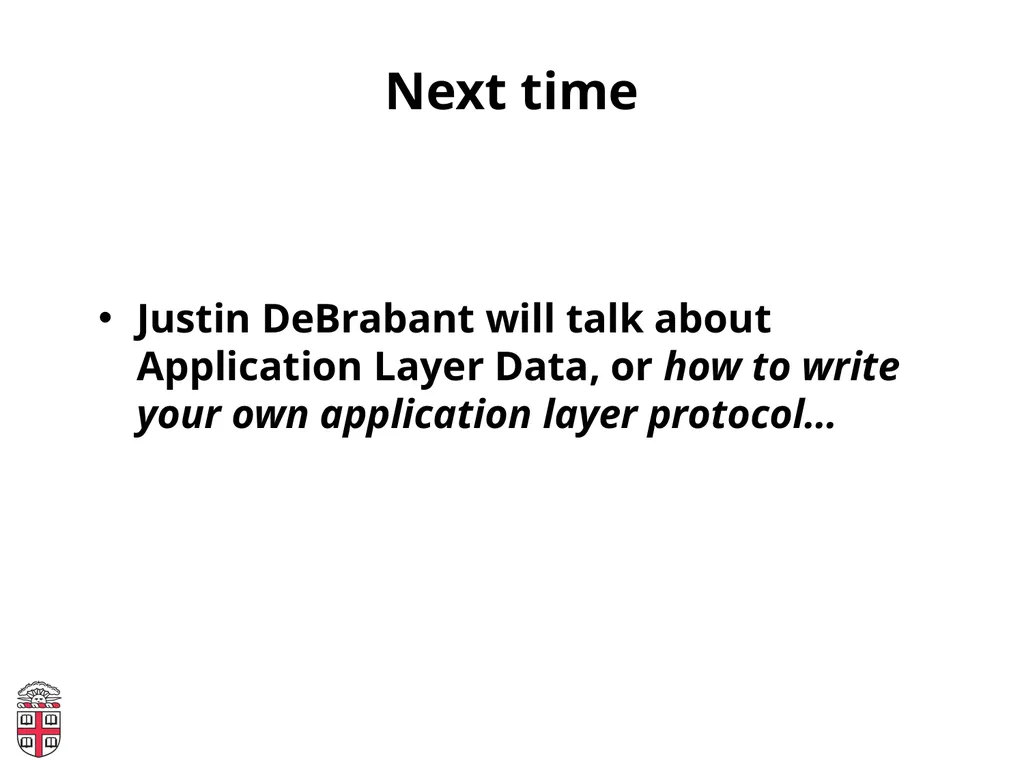 CSCI-1680 Web Performance and Content Distribution - slide 20 of 20
