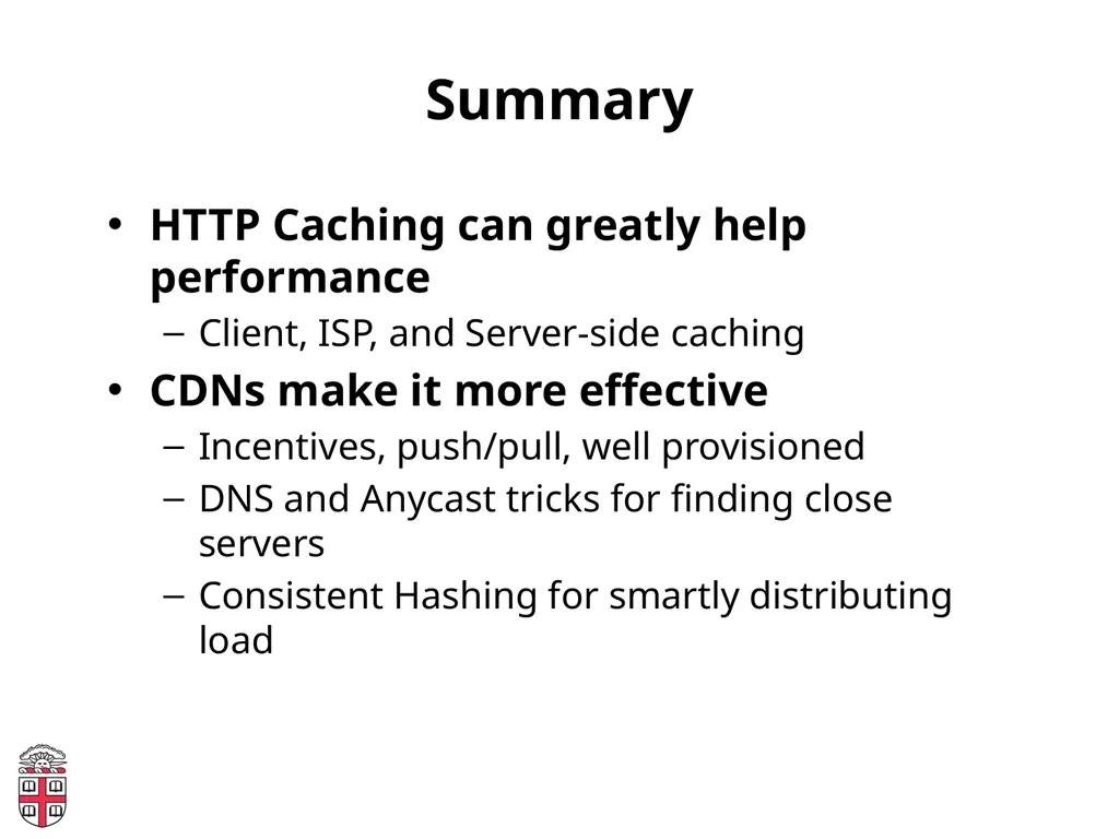 CSCI-1680 Web Performance and Content Distribution - slide 19 of 20