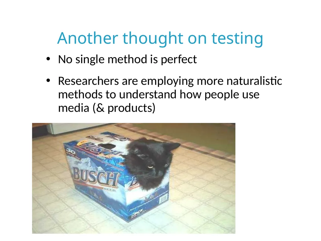 Advertising & Promotion Research 7 Objectives - slide 21 of 24