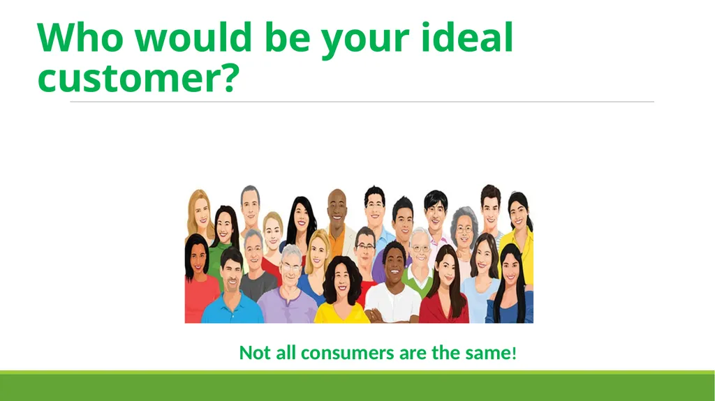 Business Model Canvas Customer Segments Who would - slide 4 of 37