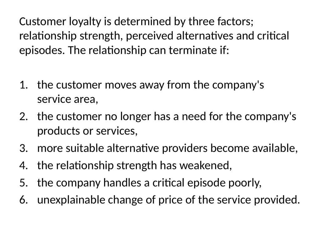 Costumer loyalty The loyalty business model The - slide 5 of 16