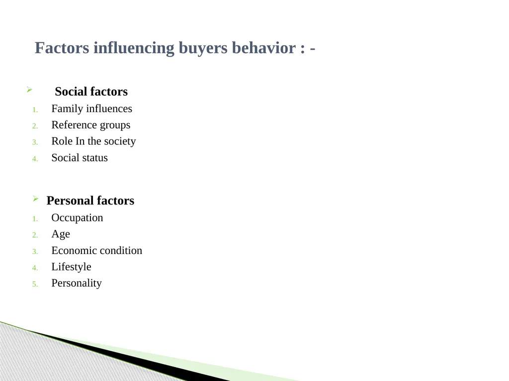 Prof. Sneha Mhatre Consumer Behaviour and - slide 3 of 28