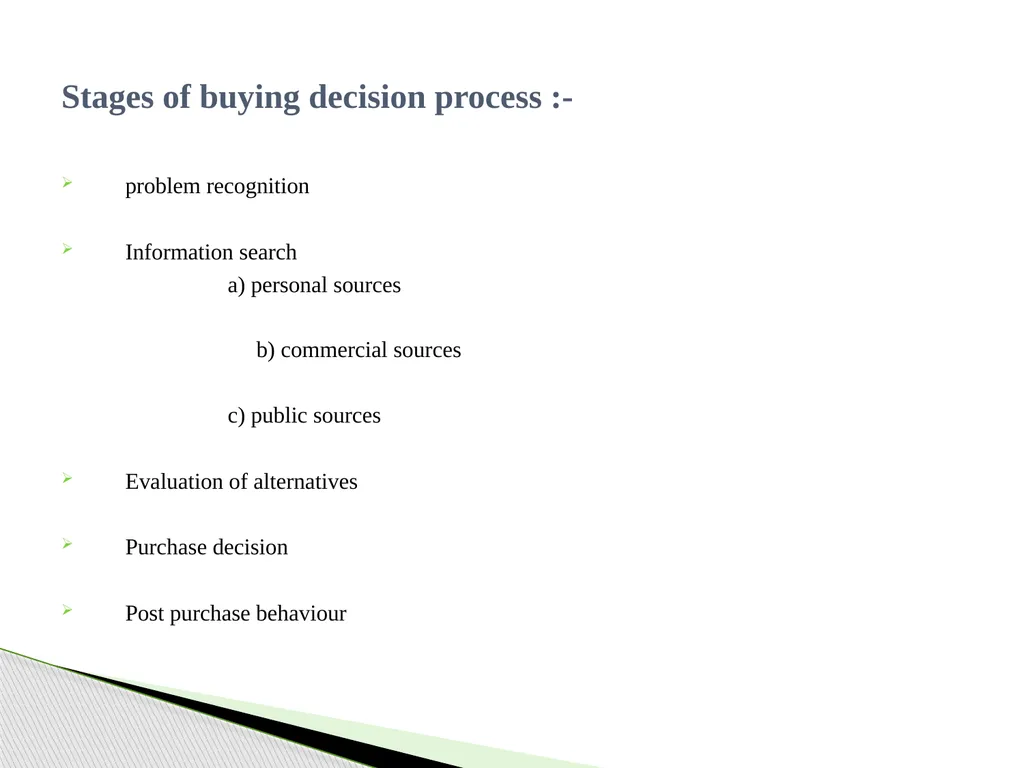 Prof. Sneha Mhatre Consumer Behaviour and - slide 6 of 28