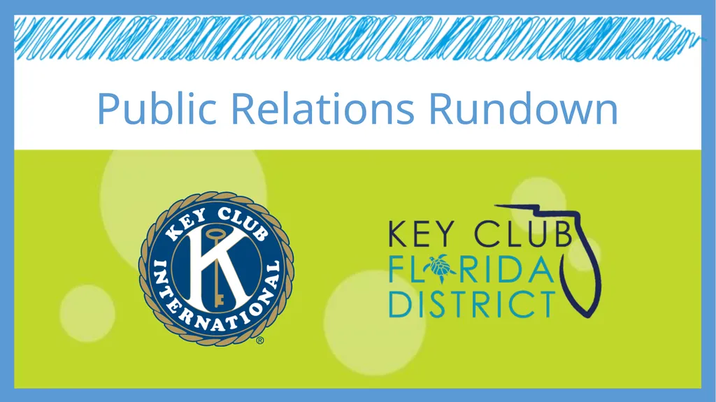 Public Relations Rundown Public Relations? Public