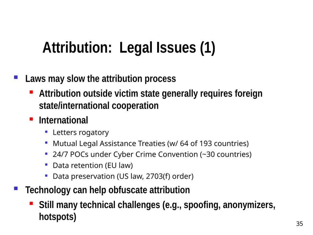 Chapter 15 – Cyber Operations Part I Cyber “A - slide 34 of 42